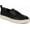 Black Leather, variant on Vionic Women's Journey Uptown Loafer Black/Black Suede 5W