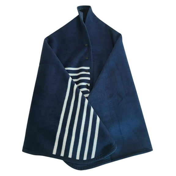 EQWLJWE Modern Plaid Polyester Fleece Wearable Throw, 51.1โ x 31.4โ