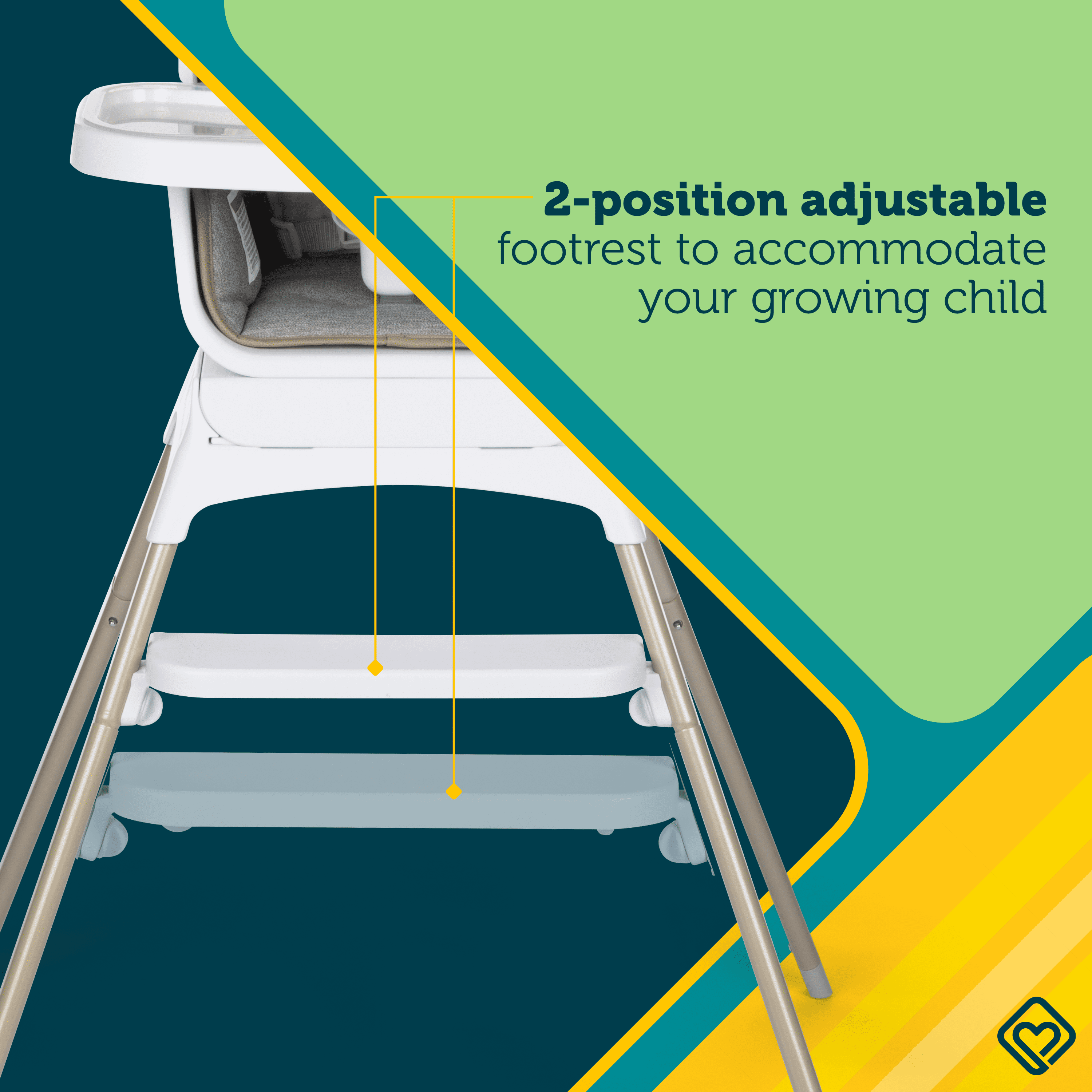 Safety 1st Grow and Go Essential Rotating High Chair