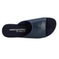 thumbnail image 4 of Walking Cradles Wc Cam Ii Women Slip-on Sandal In Navy Patent Lizard Print, 4 of 6