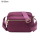 thumbnail image 2 of Bolso bandolera de nailon para mujer, bolso de hombro informal para mujer, morado oscuro, 2 of 5