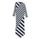 thumbnail image 2 of Vestido de suéter asimétrico bar III para mujer a rayas azul mediano, 2 of 2