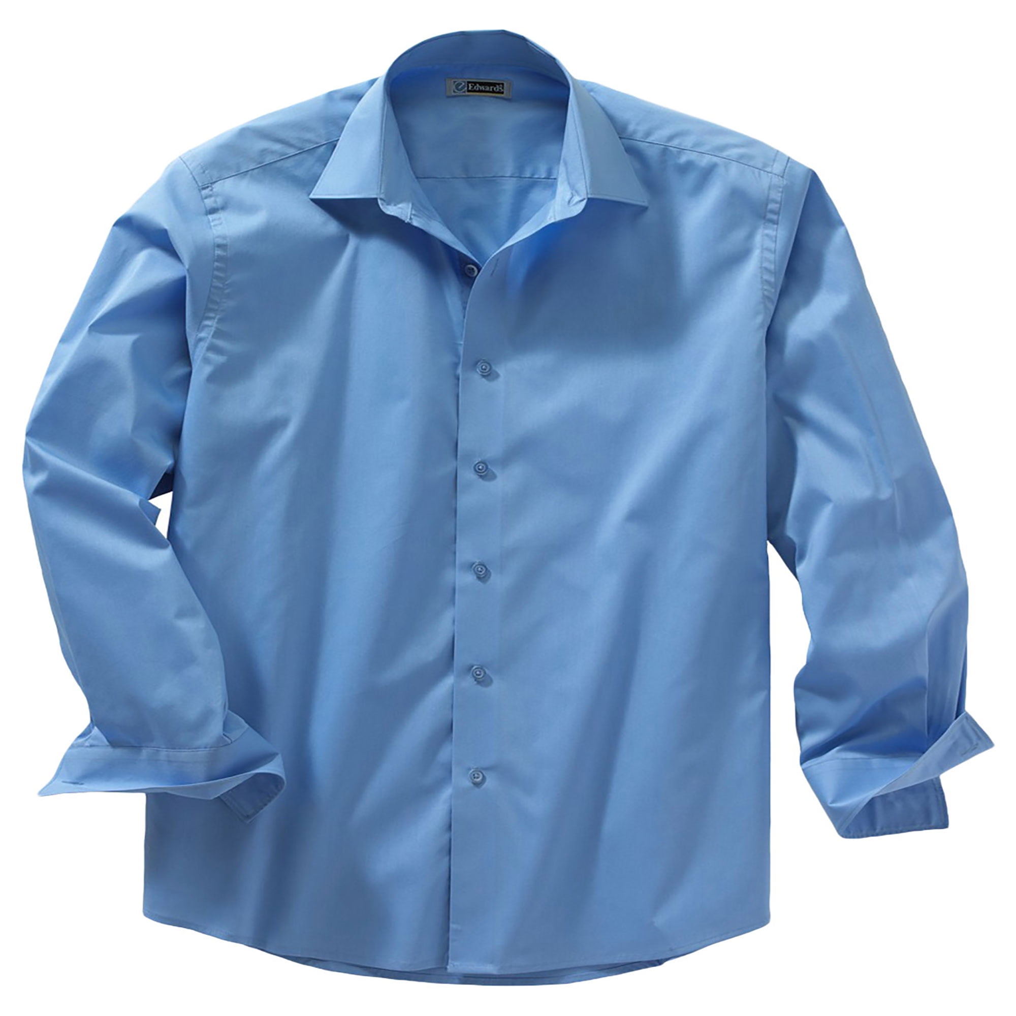 $145 IKE BEHAR BLUE/LAVENDER 100% Cotton Dress Shirt Size 14 1/2-32/33 