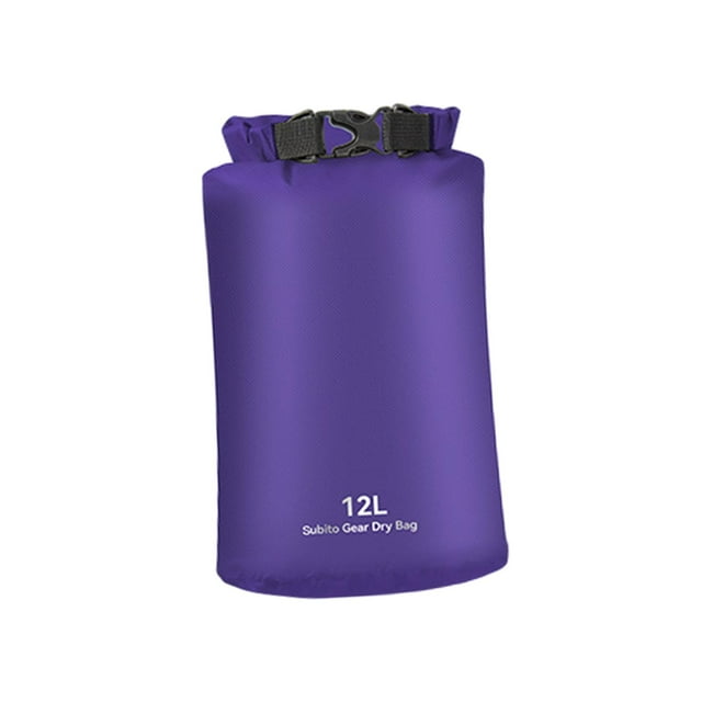 Sac Imperméable Sac de Rafting Flottant Sacs d'Extérieur Hermétiques Dessus Roulé Grande Taille 12 L