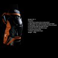 thumbnail image 2 of 2x Genouillères de Moto K01-3 pour Motocross Course Résistantes Absorbantes Genou Réfléchissantes Orange, 2 of 9