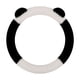 thumbnail image 1 of Funda de volante peluda genérica, protector de volante, accesorios para coche Redondo Negro Blanco, 1 of 9