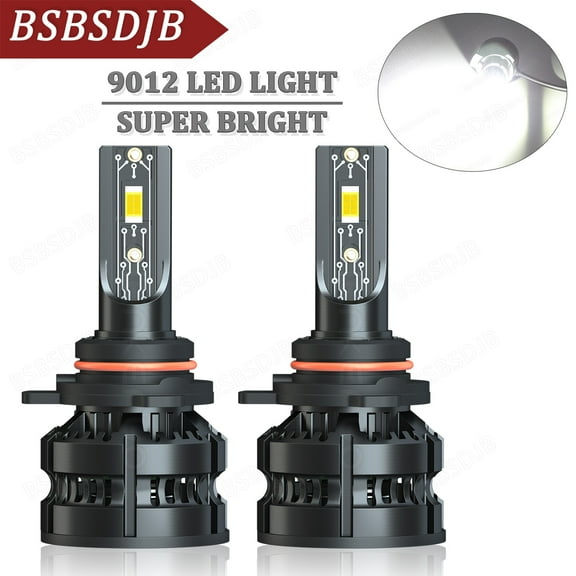 For Nissan Maxima 2004-2007 Front LED Headlight High/Low Beam Bulbs Cold White