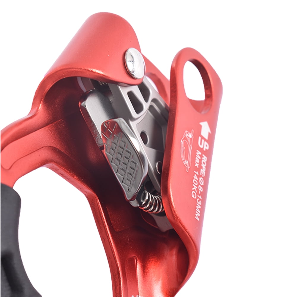Hand Ascender Rock Climbing Tree Arborist Rappelling for 8 9 10-13mm Gear Rope