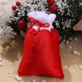 thumbnail image 4 of Bolsas con cordón de 10 piezas Bolsas de regalo de Navidad FleinngHoz JD711621308, 4 of 7