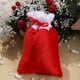 thumbnail image 4 of Bolsas con cordón Bolsas para envolver regalos de Navidad Regalos de Navidad Sacos de almacenamiento Favor de fiesta Organizador de dulces 10 piezas Inevent HA008826-00, 4 of 7