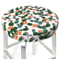 thumbnail image 3 of Balery Cactuses Round Bar Stool Seat Covers Velvet Fabric Adjustable Protects from Scratches and Stains for 14-17 Inch Chair- 13 inch, 3 of 7