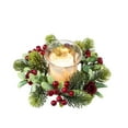 thumbnail image 3 of WMQPNNS Nouvelle Couronne de Baies Tendance pour Porte d'Entrée Élégante Vacances avec Baies Rouges Festive Hiver pour Intérieur Extérieur Maison Offres du Jour Liquidation, 3 of 5