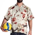 thumbnail image 4 of Tree Men's Casual Hawaiian Shirt Printed Button Down Short Sleeve Summer Beach Shirts Unisex, 4 of 6