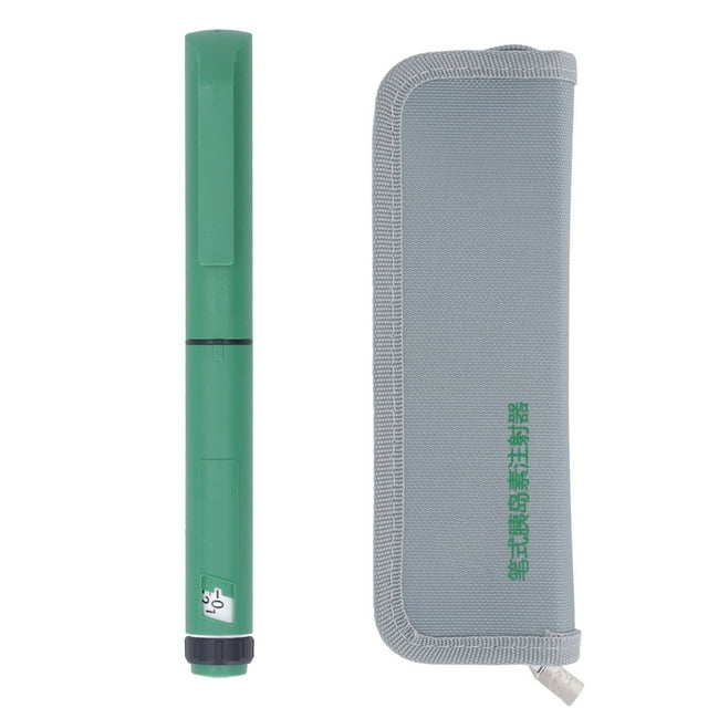Pluma de inyección de insulina, Ayuda para inyección de insulina Jeringa de insulina Jeringa de insulina portátil Respuesta rápida