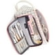 thumbnail image 5 of Estuche para lápices con diseño de palmera en blanco y negro de gran capacidad, bolsa de almacenamiento de 25x15x3 cm, bolsa de papelería, regalo para estudiantes de secundaria, adultos y jóvenes JM, 5 of 5