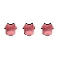 thumbnail image 2 of Chaleco Suavidad Rayas Methold para Cachorros Ropa Multicolor Sudadera Rojo XXL CBP393505, 2 of 6