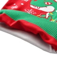 thumbnail image 4 of WIBACKER 2-7T Kid Boy Girl Christmas Long Sleeve Pullover Sweater Round Neck Knitted Tops/Ugly Dinosaur, 4 of 10