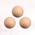 thumbnail image 2 of Troglfold wood ball 10 Unfinished Wood Balls for DIY Crafts & Projects,1.18"X1.18"X1.18", 2 of 11