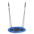 thumbnail image 4 of ZENY 40-inch Kids Tree Swing Spider Saucer Swing Length Adjustable Waterproof, Blue, 4 of 10