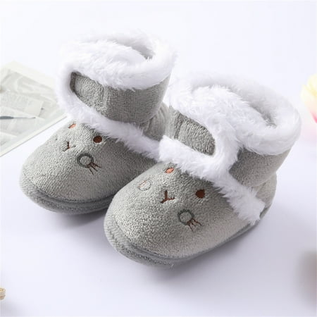 

ReTeiv Newborn Infant Baby Girl Princess Non-Slip Baby Shoes Sandals Fabric Shoes