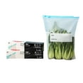 thumbnail image 2 of Sacs Ziploc Réutilisables Anti-Odeurs Refermables pour Sandwich/collations Accessoires de Conservation des Aliments S 20, 2 of 8