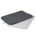 thumbnail image 3 of LLAYOO 11-11.6 Inch Laptop Sleeve Protective Case Soft Lining Carrying Bag Padded Zipper Cover Compatible with 11.6" MacBook Air for 11" Notebook Computer Tablet Chromebook(Gray,Upgraded Version), 3 of 7
