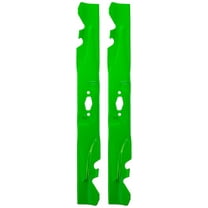 LawnRAZOR Blade for Cub Cadet MTD XT2-LX46 XT1-LT46 ZTS1 ZT1 46 46-Inch 742P05510-X 742-05510-X Toothed Mulching 2 Pack