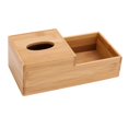 thumbnail image 4 of Caja de pañuelos de bambú, servilletero creativo para decoración del hogar, soporte de papel para mesa de baño, cocina, oficina, tocador de baño, 4 of 9
