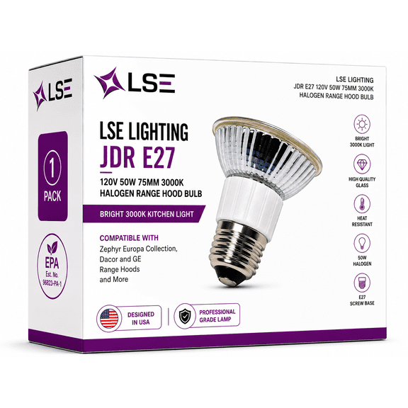 120V 50 Watt JDR E27 120V 50W JDR-C JDRC Kitchen Bulb