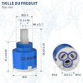 thumbnail image 5 of Autumn Promotion,ceramic Cartridge Sedal Ceramic Faucet Cartridge For Mixer Valve Replacement 35mm, 5 of 5