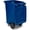Blue, variant on 64 Gallon Heavy Duty Trash Can with Wheels and Casters, Rolling Garbage Bin with Lid, Large Outdoor Waste Container, Blue