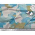 thumbnail image 2 of Soimoi Poly Georgette Fabric Multicolor Camouflage Printed Fabric 1 Yard 52 Inch Wide, 2 of 3