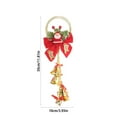thumbnail image 3 of Guanhe Christmas Bells for Decoration Christmas Tree Bell Ornament Xmas with Ribbon Christmas Holiday Decorations for DIY Holiday Craft Home Wedding, 3 of 7