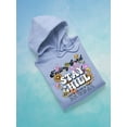 thumbnail image 3 of Feeling Good Stay Chill Groovy Hoodie Women -Image by Shutterstock, Female Small, 3 of 4