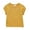 Khaki, variant on Cropped T Shirt for Toddler Girls Summer Tee Plain Short Sleeve Crew Neck Soft Crop Top (18m-8y)
