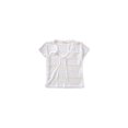 thumbnail image 1 of Aeropostale T-Shirt Basique à Rayures Transparentes pour Femmes, Blanc, Juniors, Grand, 1 of 1