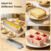 Rectangular Tiramisu Mould with Removable Side Panel