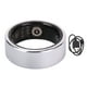 thumbnail image 2 of Ring de salud inteligente, Control Silver Fitness Tracker Ring IP68 Agua A Prueba de Agua Cómoda Para Abrenamientos, 2 of 7