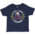 thumbnail image 3 of Inktastic Live Love Toucans Boys or Girls Toddler T-Shirt, 3 of 5