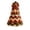 Thanksgiving Turkey #33, variant on DIY Thanksgiving Quilted Fabric Tree Kit Vintage Tabletop Tree Craft Set with Turkey Topper Holiday Leaf Patchwork Pattern Handmade Seasonal Table Art Ornament