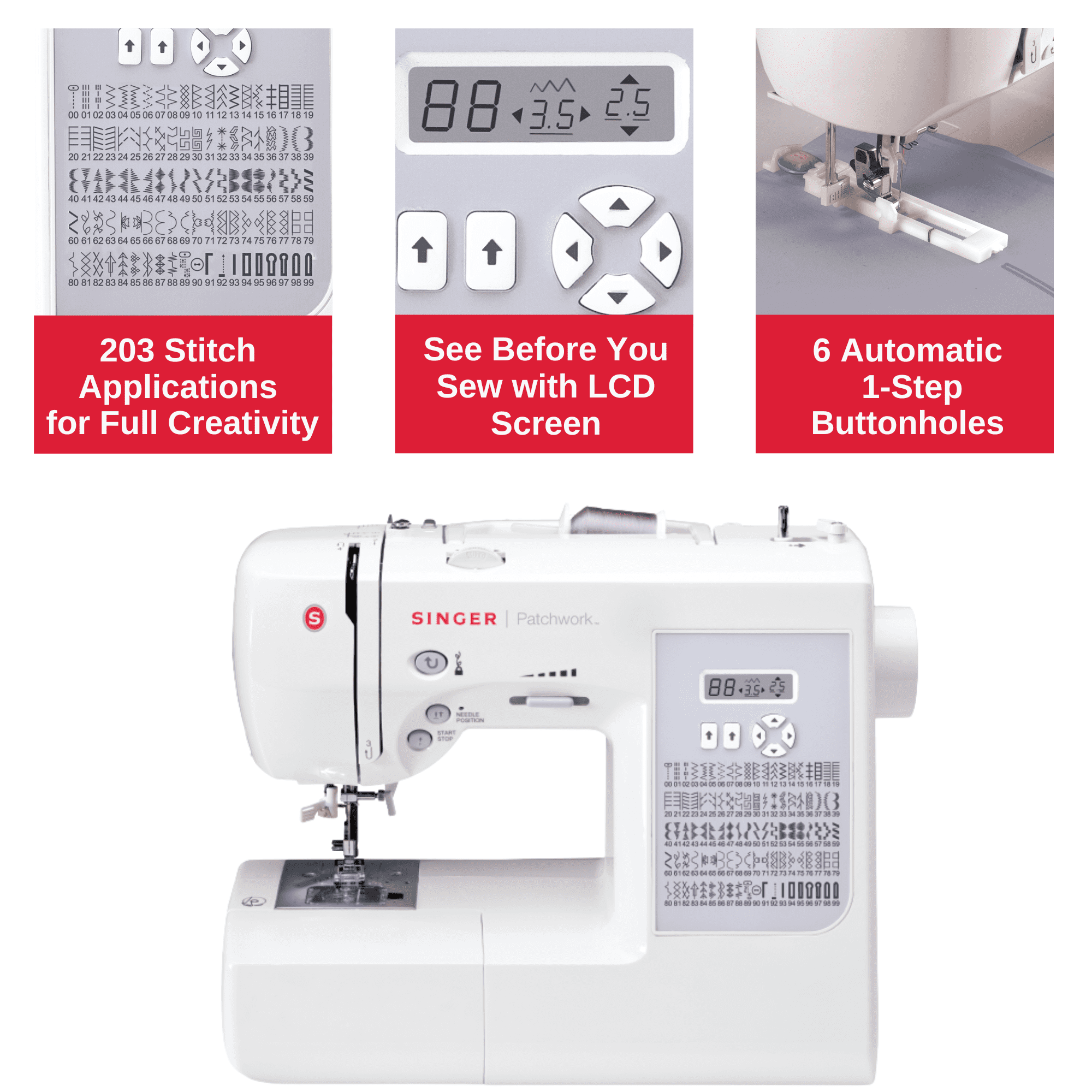 Singer Patchwork 7285Q Electronic Sewing and Quilting Machine store