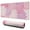 Pink Floral, variant on Long Mouse Pads for Desk,Multicolor Ethnic Geometric Pattern Desk Mats on Top Of Desks, Desk Mouse Pad Extra Large with 3mm Non-Slip Base and Stitched Edge for Gaming,Office,Work,Home 31.5"x11.8"