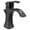 Matte Black, variant on Moen Voss Oil Rubbed Bronze One-Handle Bathroom Faucet