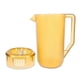 thumbnail image 1 of Beverage Jug Plastic Pitcher with Lid for Home Use 3Pcs Pack, 1 of 5