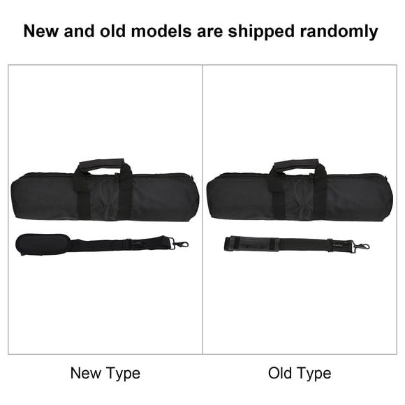 Tripod Carrying Case, Black Nylon Thicken Bag Shoulder Bags Case Black Pouch Photography Equipment55cmx12cm Equipment With Strap For Light Stands