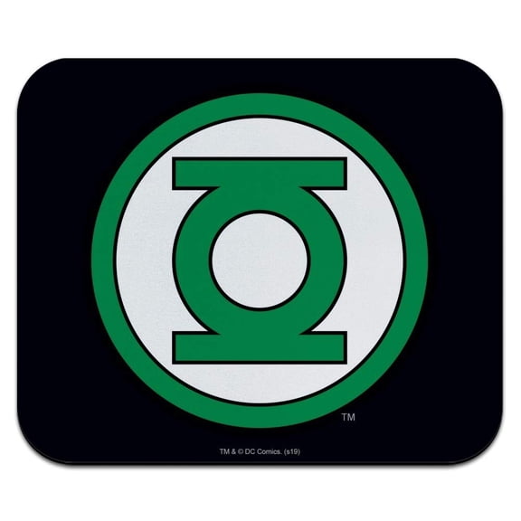 Green Lantern Logo Low Profile Thin Mouse Pad Mousepad