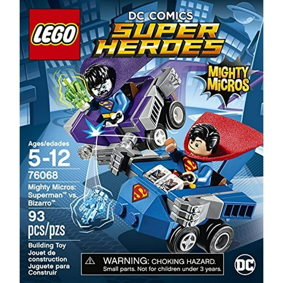 DC Mighty Micros Superman vs Bizarro Set LEGO 76068