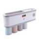 thumbnail image 2 of Esterilizador de cepillos de dientes inteligente, eléctrico, para colgar en la pared, para inodoro, sin perforaciones, caja de almacenamiento, estante para pasta de dientes, 2 of 2