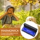 thumbnail image 1 of Armónica portátil de 10 agujeros y 20 tonos, regalo para adultos y niños (azul) Likrtyny  Para Estrenar, 1 of 3