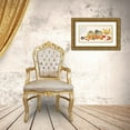 thumbnail image 3 of Fuzhi, Ding 18x11 Gold Ornate Wood Framed with Double Matting Museum Art Print Titled - Fruit Still Life, 3 of 4